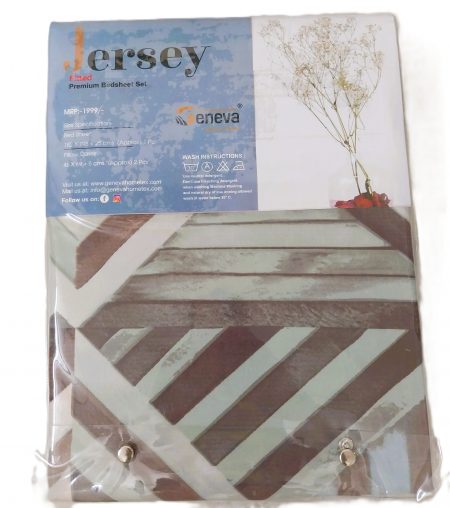 Double Bedsheet Fitted(Elastic)