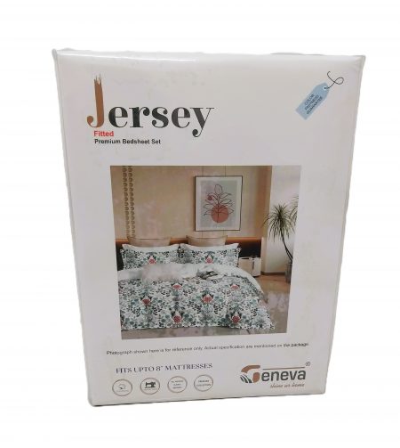 Double Bedsheet Fitted(Elastic)