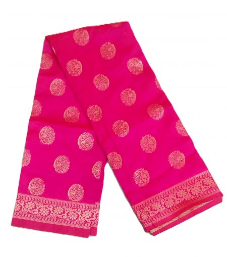 Fabria Pink Silk Women Dupatta